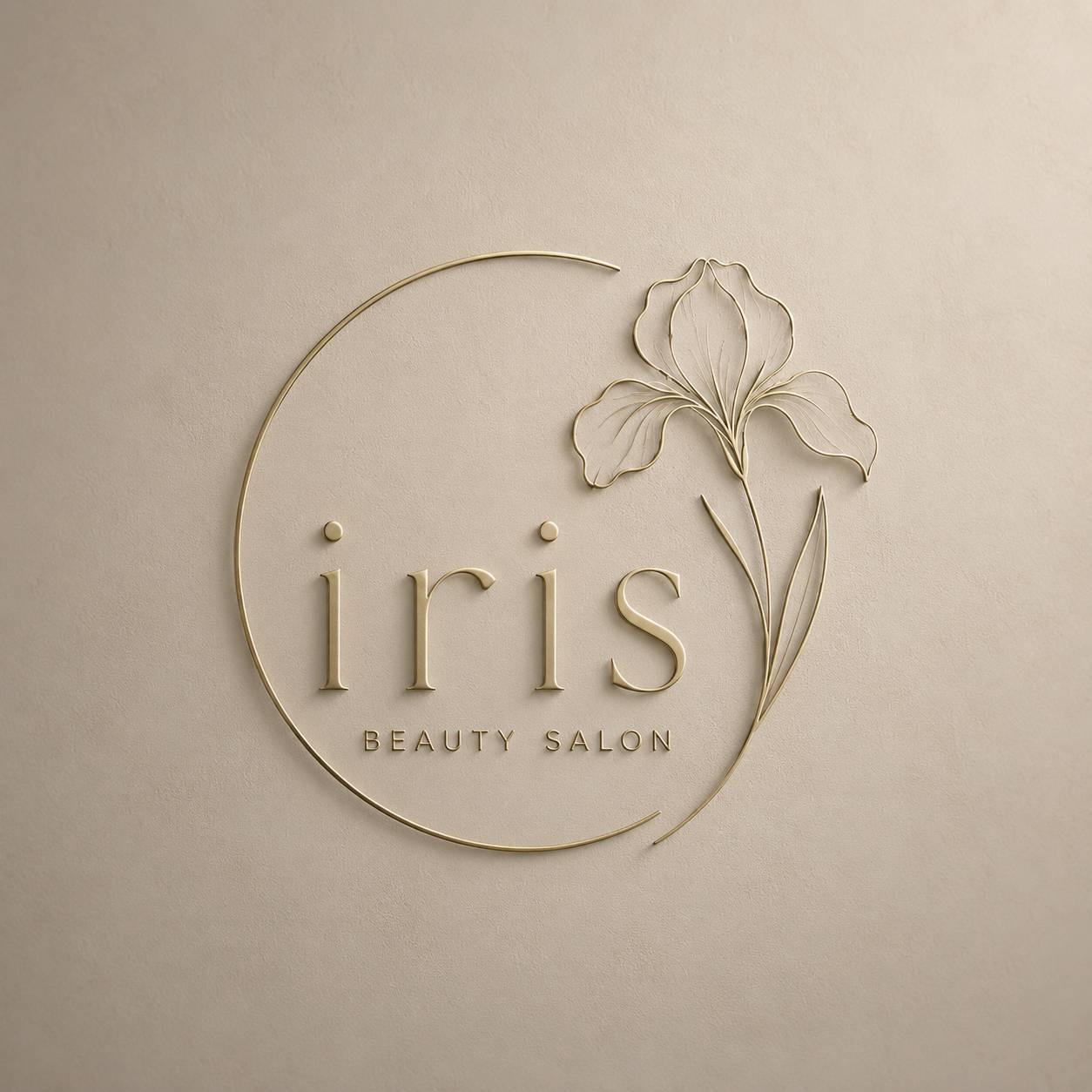 神田鍼灸 iris ロゴ